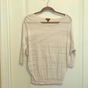 Express 3/4 length sweater